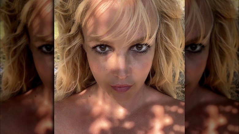 Britney Spears shares slimmed down face shot to Instagram