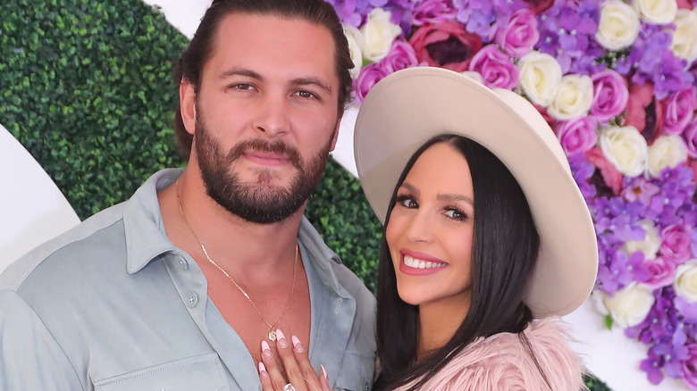 Brock Davies and Scheana Shay