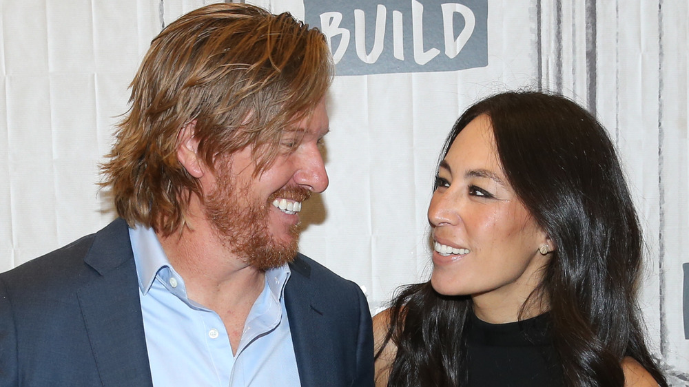 Chip and Joanna Gaines smiling