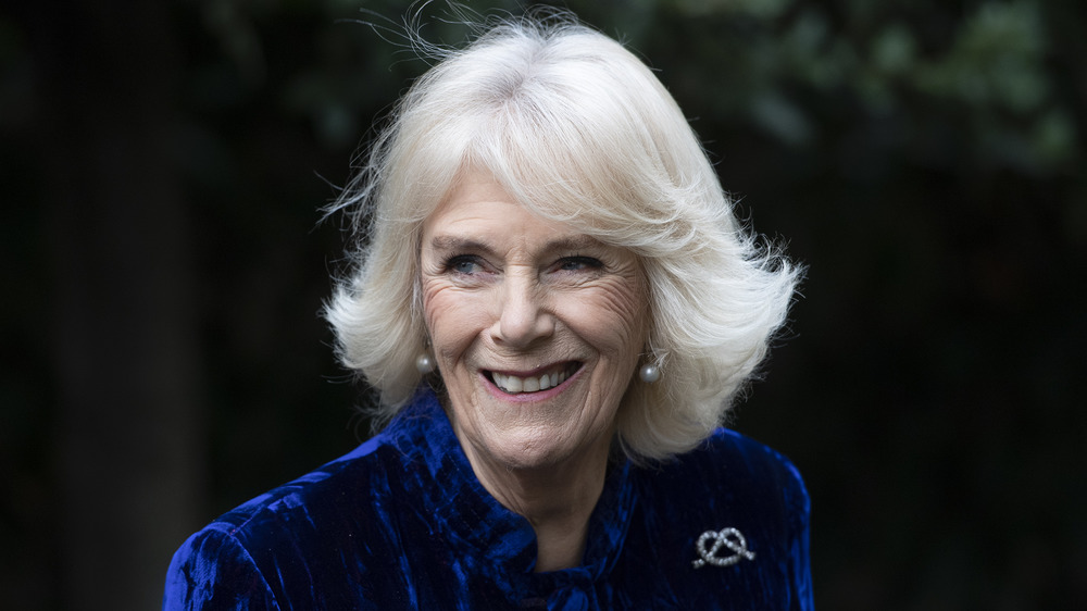 Camilla Parker Bowles smiling