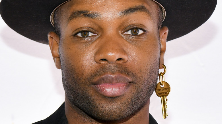 Todrick Hall on the red carpet. 