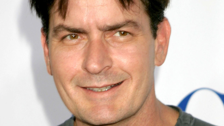 Charlie Sheen at an event.