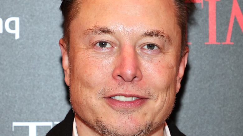 Elon Musk smiling as Time's Person of the Year