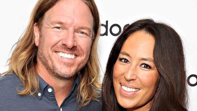 Chip and Joanna Gaines smiling