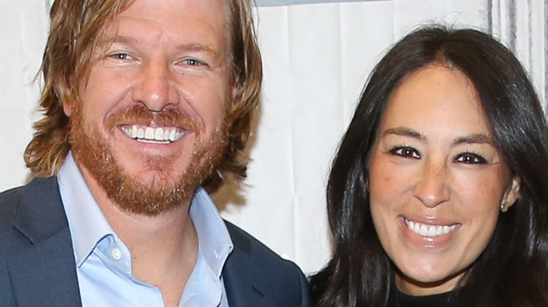 Chip and Joanna Gaines smiling