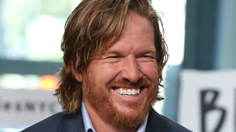 Chip Gaines poses at an event