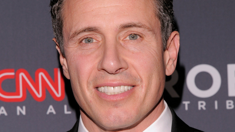 Chris Cuomo arriving at an awards event in 2018