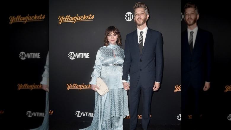Christina Ricci with husband Mark Hampton