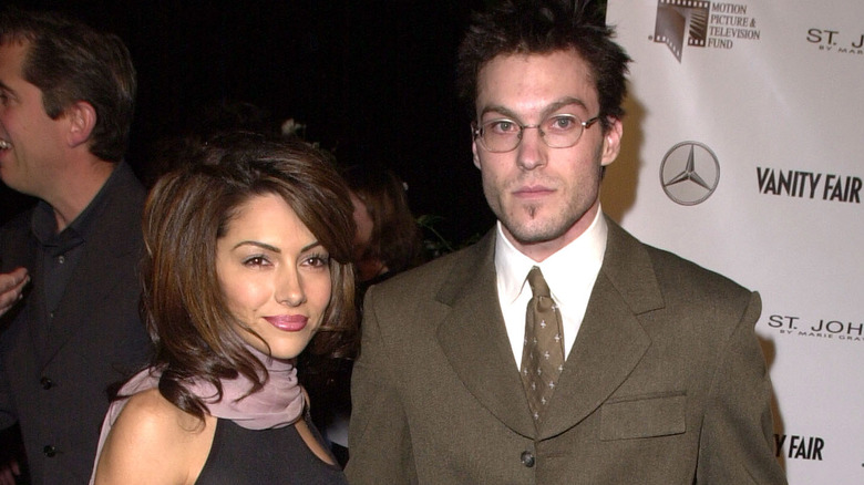 Vanessa Marcil and Brian Austin Green at an event