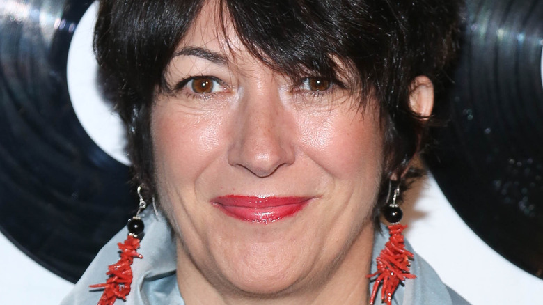 Ghislaine Maxwell posing 