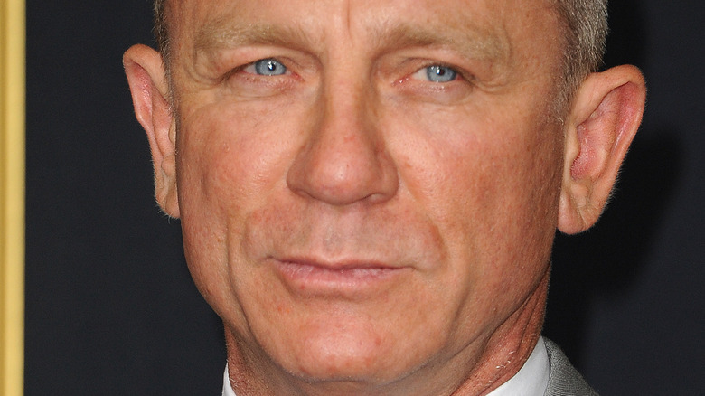 close up of Daniel Craig