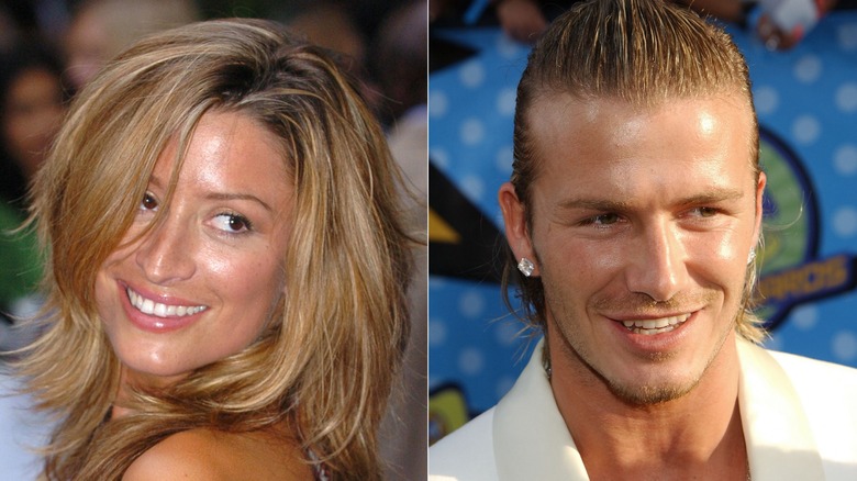 Rebecca Loos and David Beckham