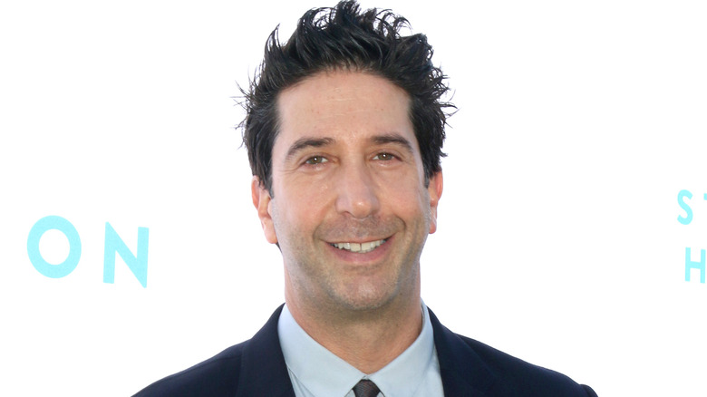 David Schwimmer smiling