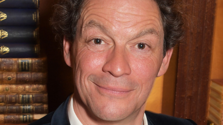 Close up of Dominic West