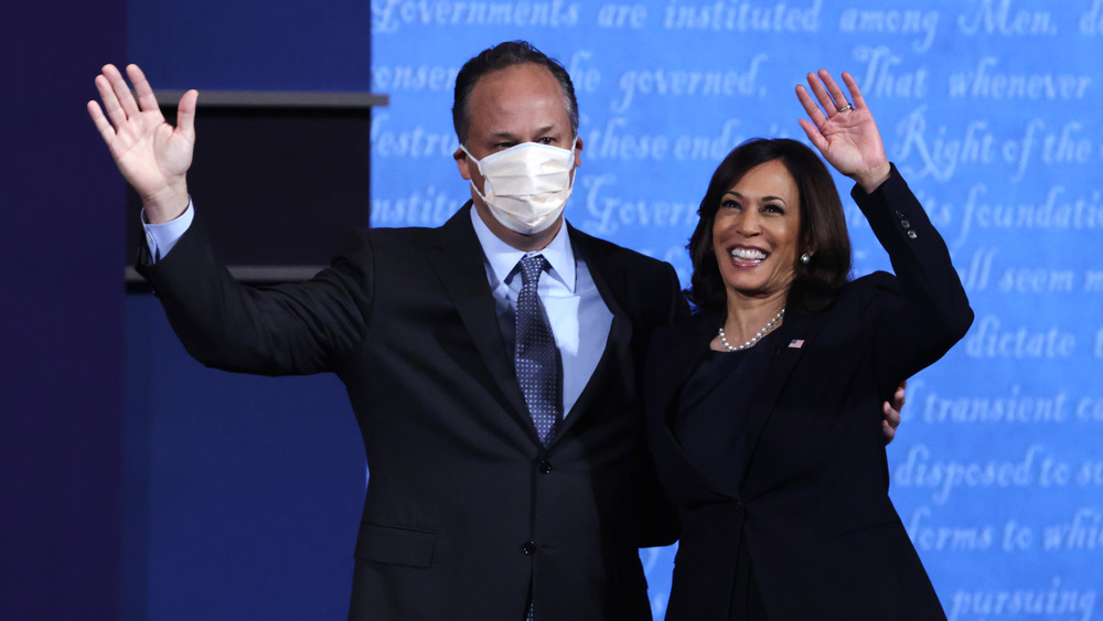 Doug Emhoff and Kamala Harris