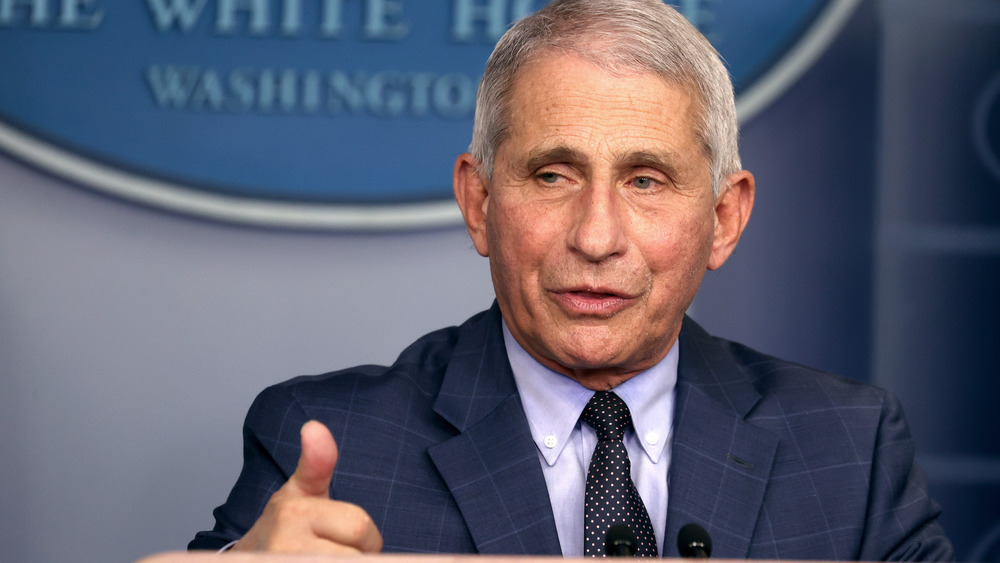 Dr. Anthony Fauci thumbs up