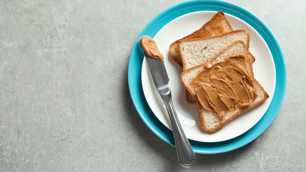 peanut butter toast