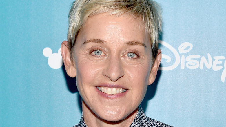 Ellen DeGeneres smiling