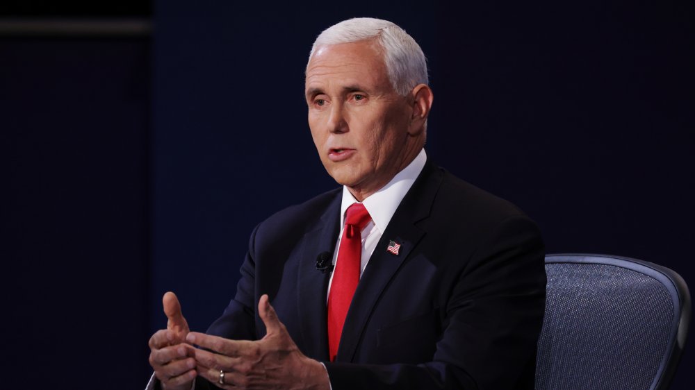 Mike Pence at October VP Debate 