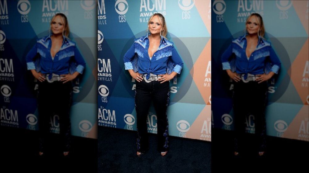 Miranda Lambert in a western outfit