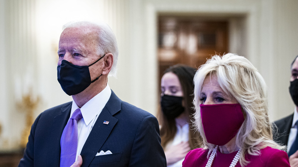 Joe and Jill Biden at the White House