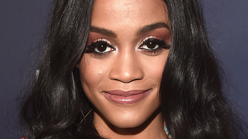 close up of Rachel Lindsay's face