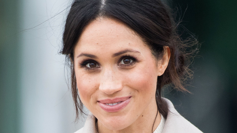 Meghan Markle smiling