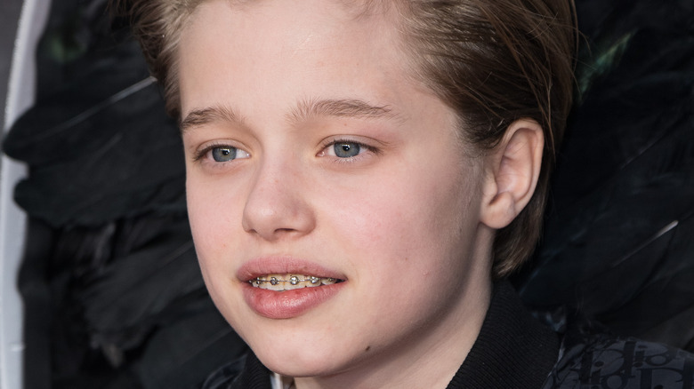 Shiloh-Jolie-Pitt, the daughter of Angelina Jolie and Brad Pitt