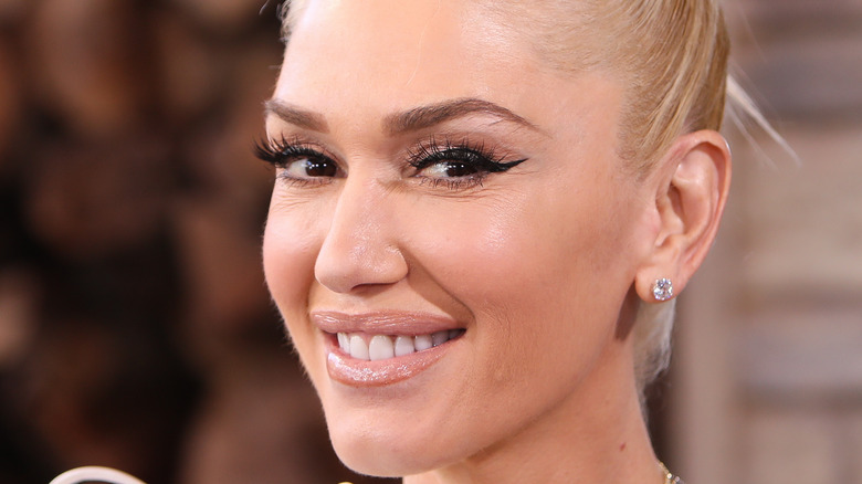 Gwen Stefani smiling