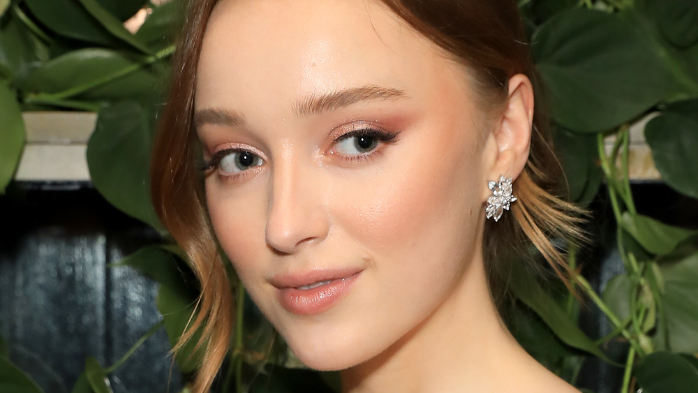 Phoebe Dynevor smiling