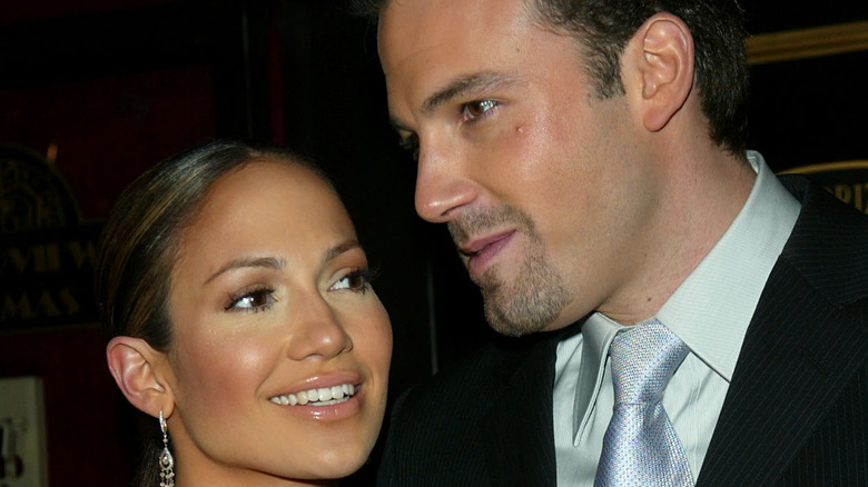 Jennifer Lopez and Ben Affleck at an event.