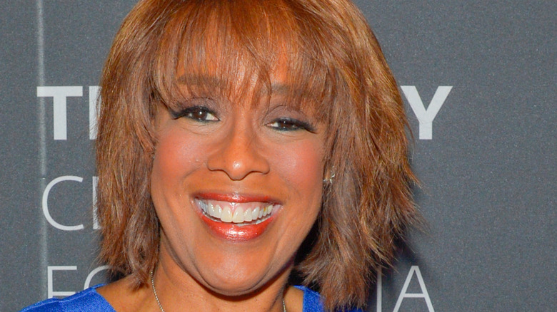 Gayle King smiling