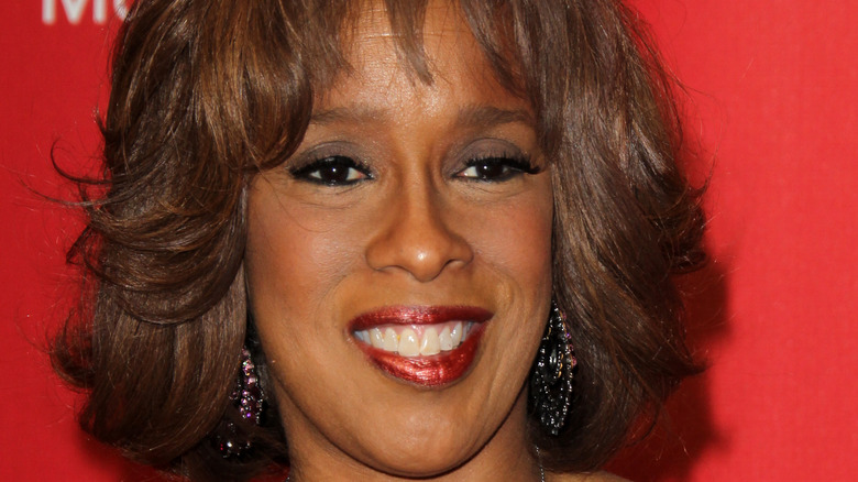 Gayle King on red carpet