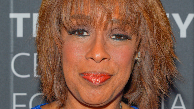 close up of Gayle King