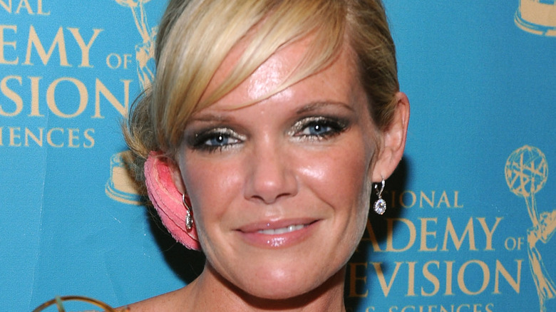 Maura West at the Emmys