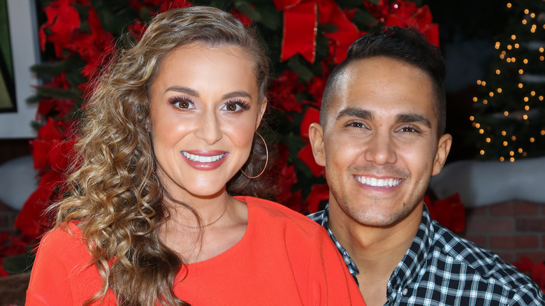 Carlos and Alexa PenaVega smiling