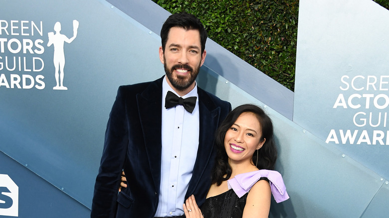 Drew Scott and wife Linda Phan