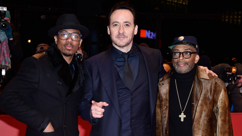 John Cusack, Nick Cannon, and Spike Lee in 2016.