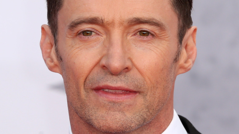 Hugh Jackman smiling