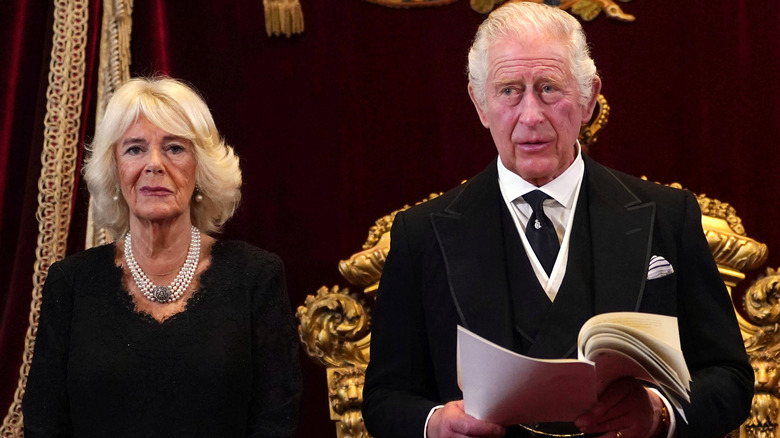 Why Insiders Think Camilla Saved Charles' Relationship With The Queen