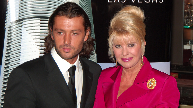 Ivana Trump and Rossano Rubicondi in Las Vegas