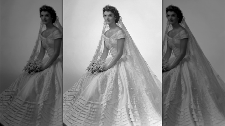 Jackie Kennedy's bridal portrait