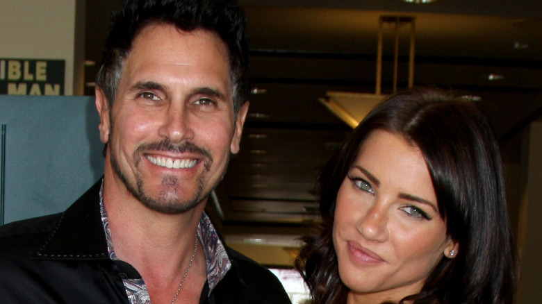 Don Diamont and Jacqueline MacInnes Wood