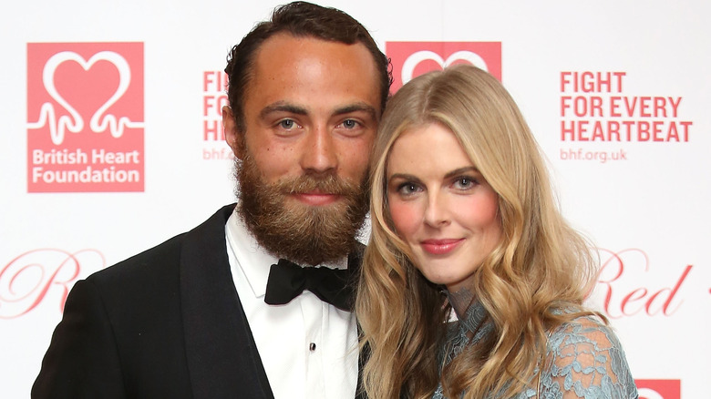 James Middleton and Donna Air smiling