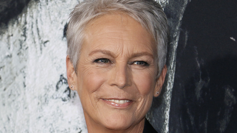 Jamie Lee Curtis smiling