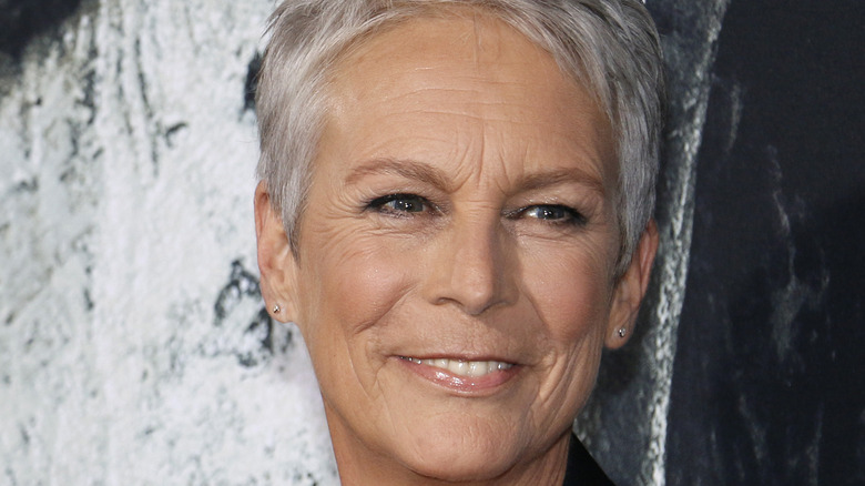 Jamie Lee Curtis poses 