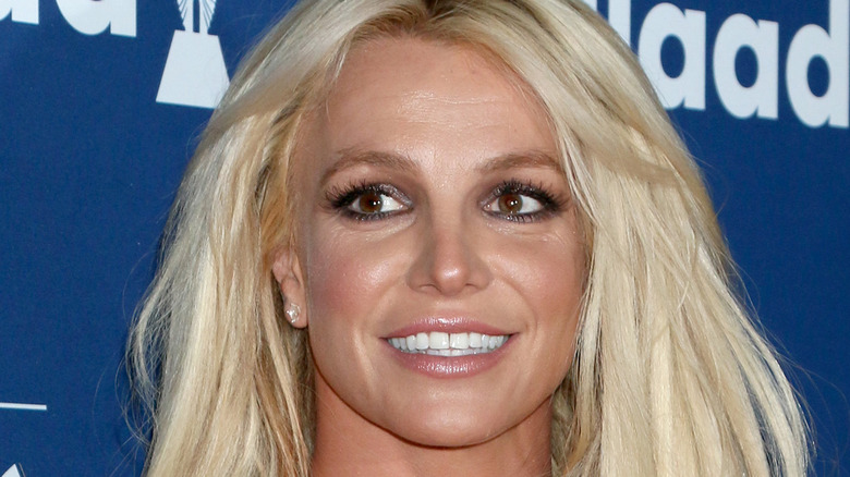 Britney Spears smiling