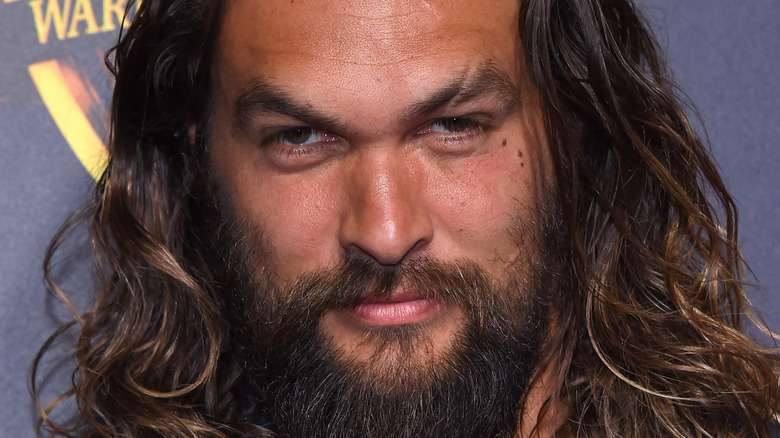 Jason Momoa posing