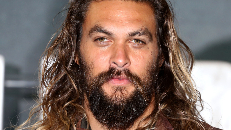 Jason Momoa posing