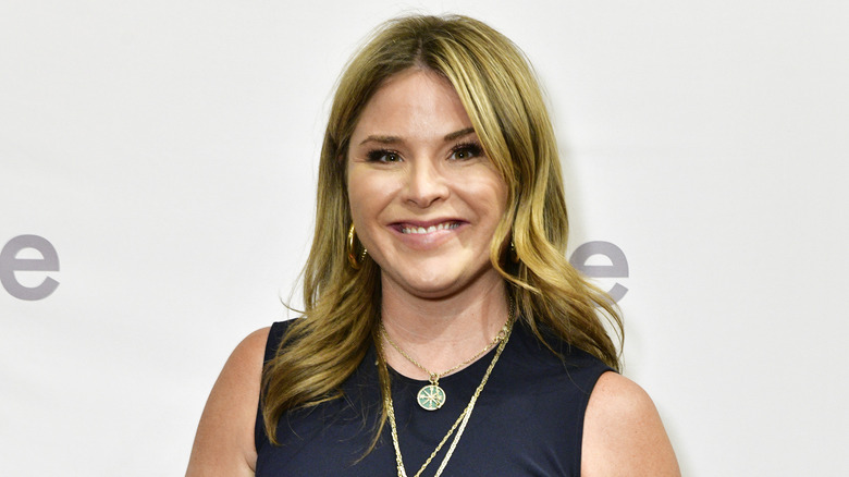 Jenna Bush Hager smiles on red carpet
